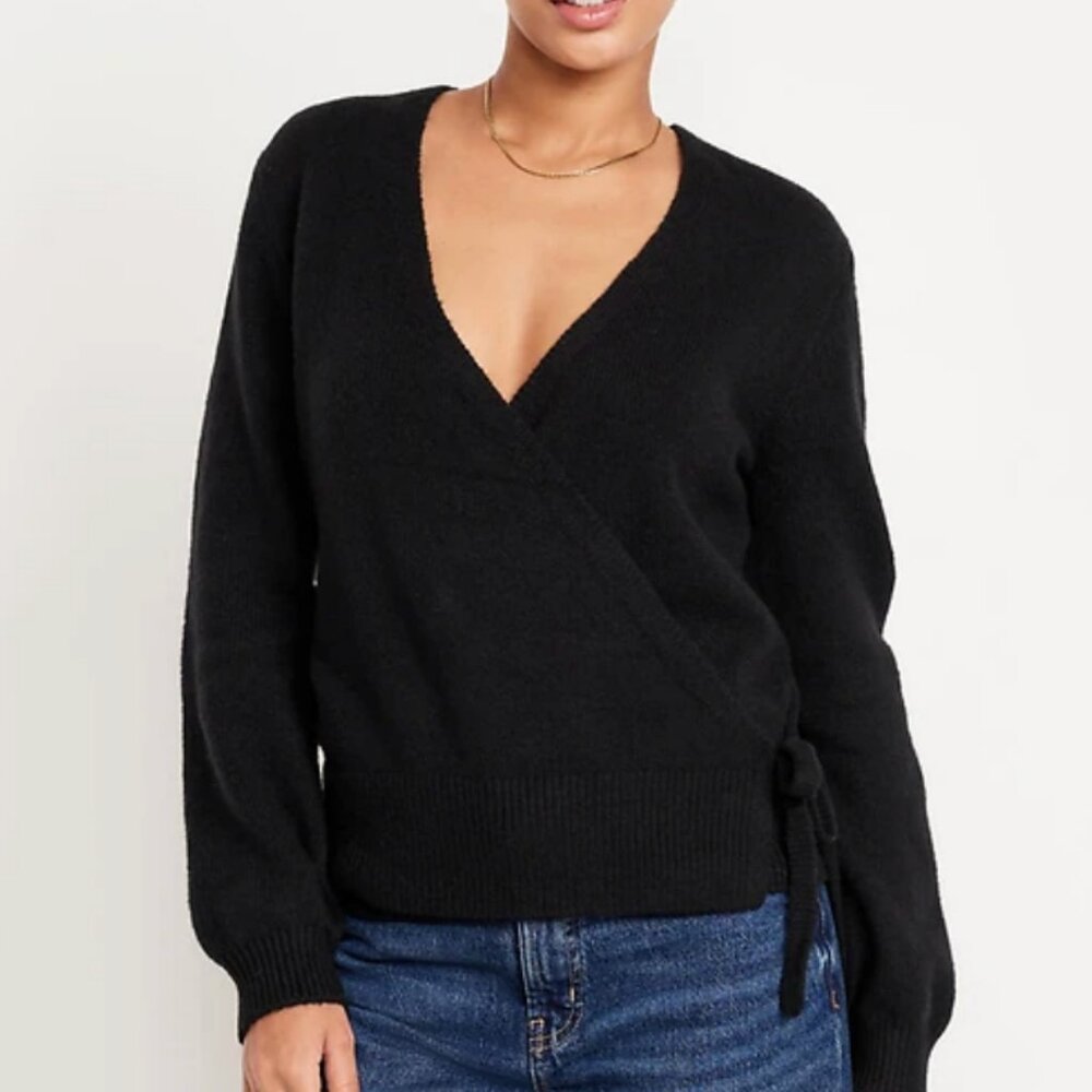 NWT Old Navy SoSoft Tie-Waist Sweater